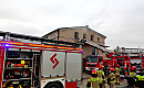 Pożar kamienicy w Iławie. Trzy osoby przewiezione do szpitala